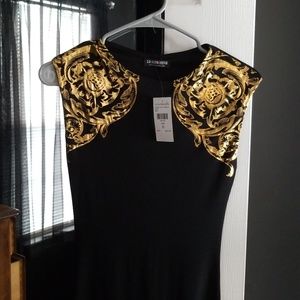 Womens black & gold Dress